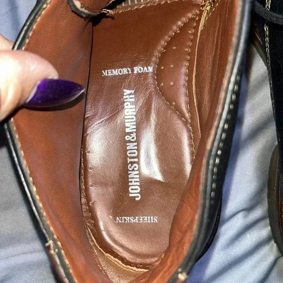 Johnston & Murphy Copeland Chukka Casual Boot Black Tumbled Full Grain - Picture 9 of 9